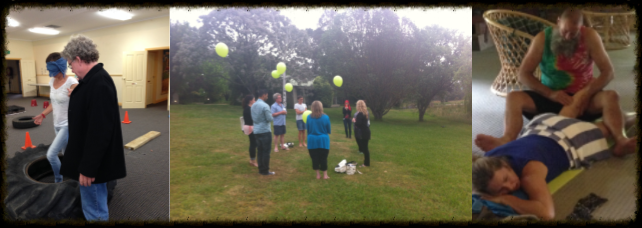 Couples participating at the Couples Retreat